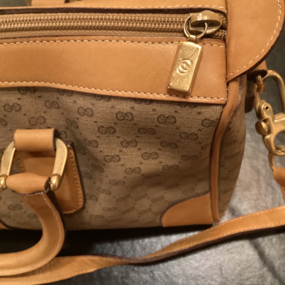 Stunning Vintage GUCCI Coated Canvas GG Monogram Speedy Handbag - Picture 5 of 10